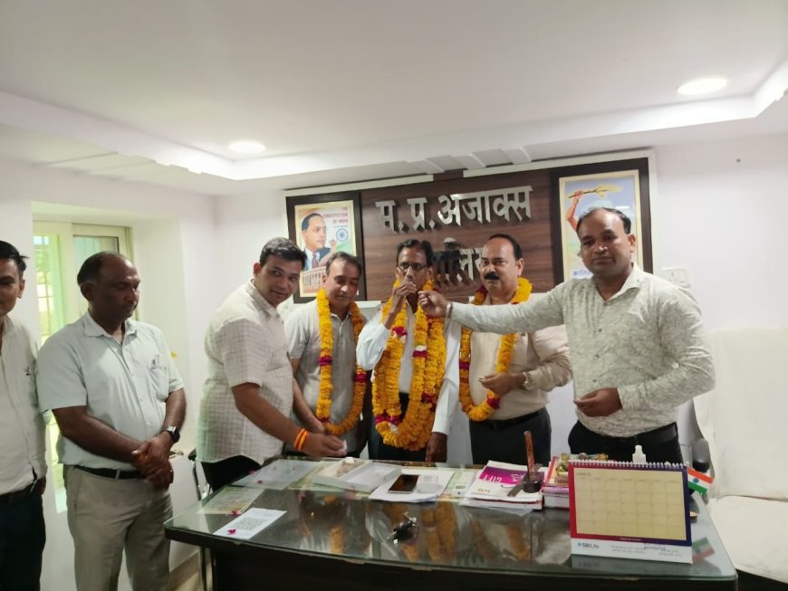राजौरिया संभालेंगे अजाक्स जिलाध्यक्ष का दायित्व-प्रांताध्यक्ष मौर्य